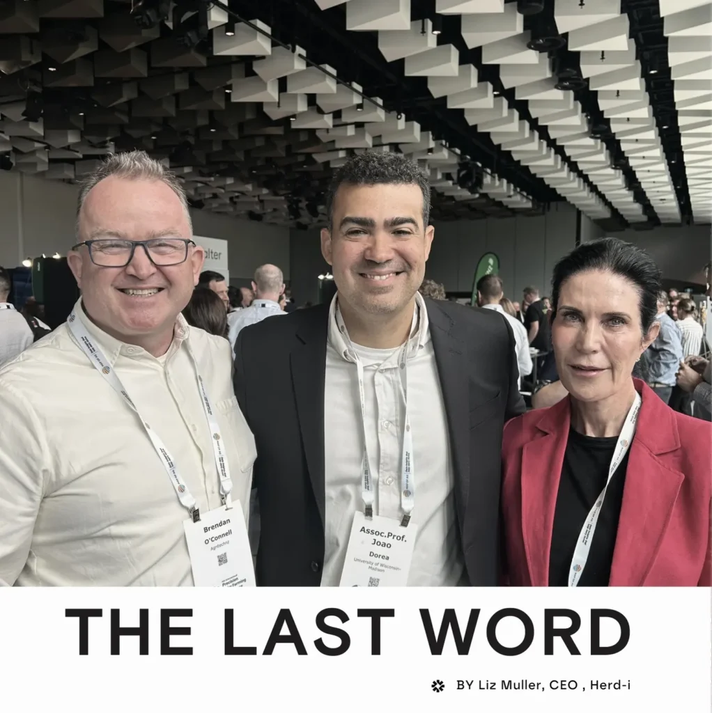 The Last Word – By Liz Muller, CEO, Herd-i